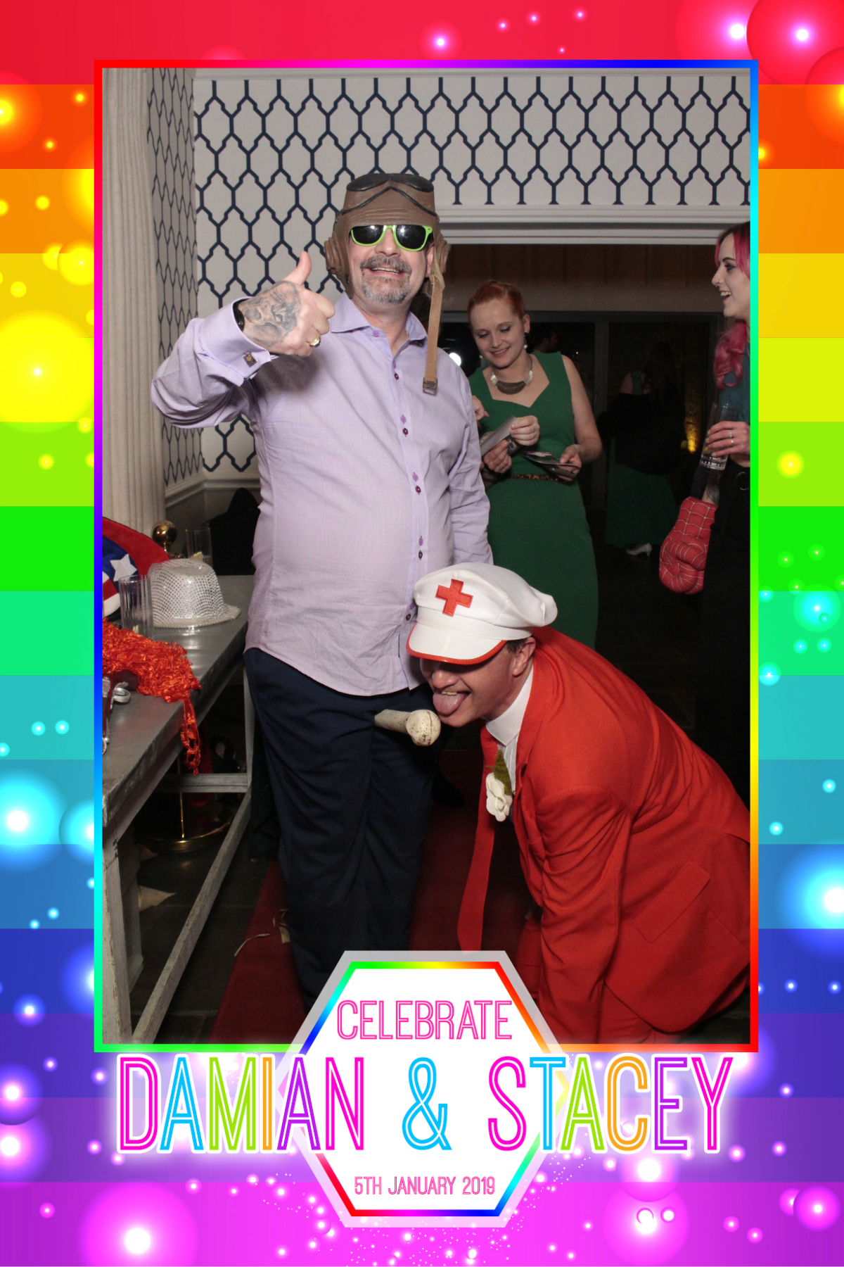 Damian and Stacey's Wedding | View more photos from the event at gallery.myphotoboothexperience.co.uk/u/MyPhotoBoothExperienceLtd/Damian-and-Staceys-Wedding